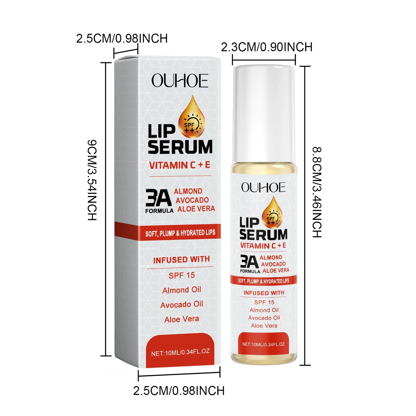 Vitamin C + E Lip Essence Oil – Hydrating Lip Balm & Lip Oil
