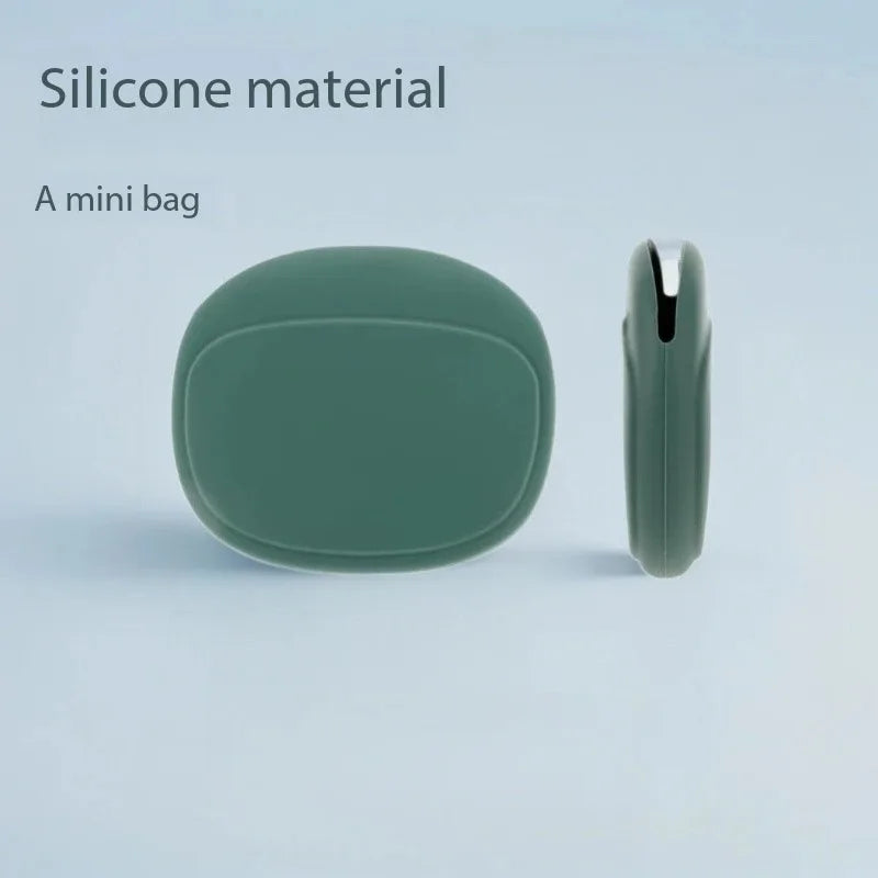 Silicone Cell Phone Cable Bag, Data Cable Storage Box, Travel Earphone, Wire Key, U Drive, USB Rating, Sauna Peaceful Pleasures Health and Wellness