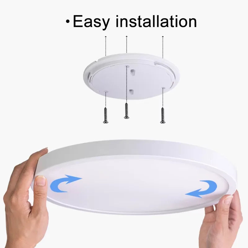 Ultrathin LED Flush Mount Ceiling Light 24W 28W 38W | 3 Sizes