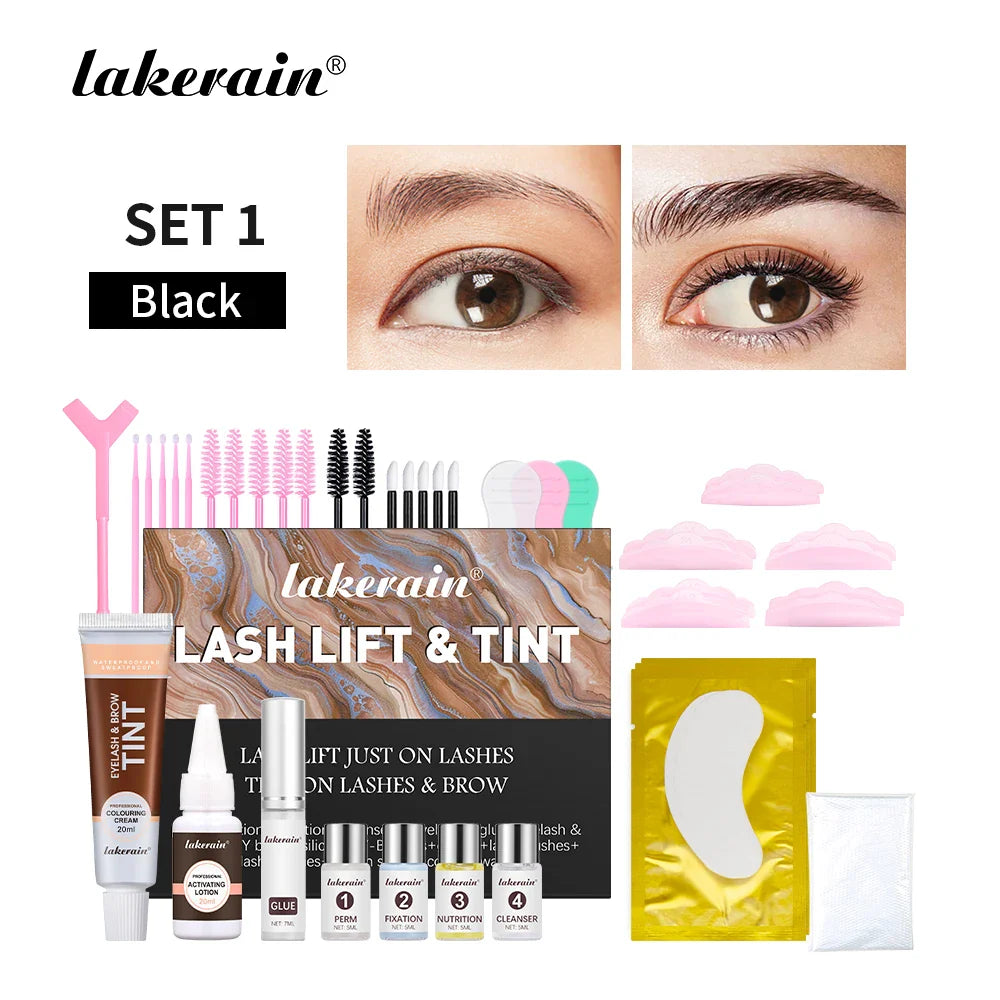 ibcccndc Brow Lamination & Tint Kit with Lash Lift – Full Set