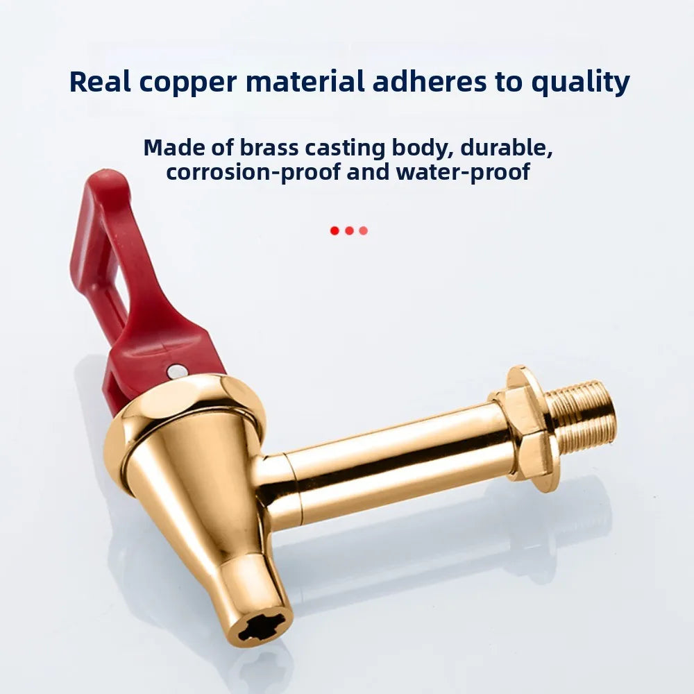 3/4" Copper Electric Water Boiler Faucet | High Temp Resistant