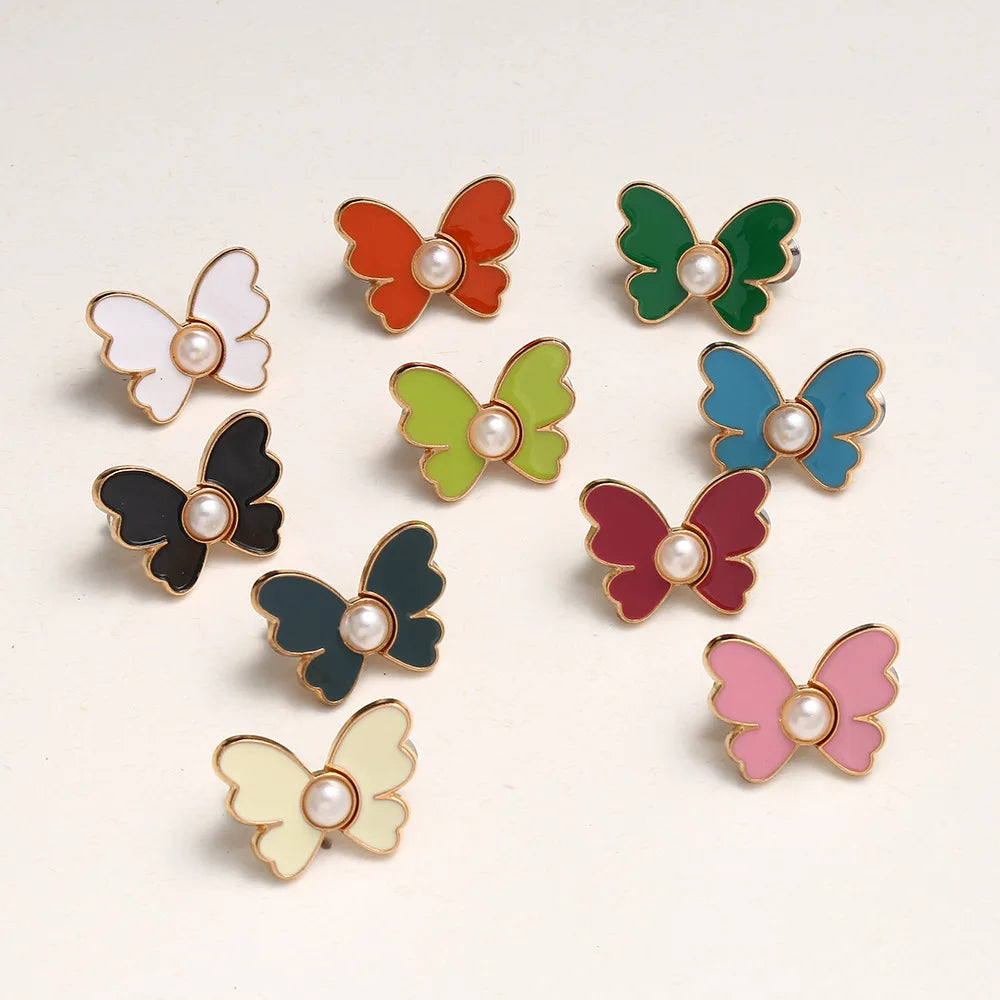 Butterfly Waist Button Pin – No-Sew Reusable Jean Button