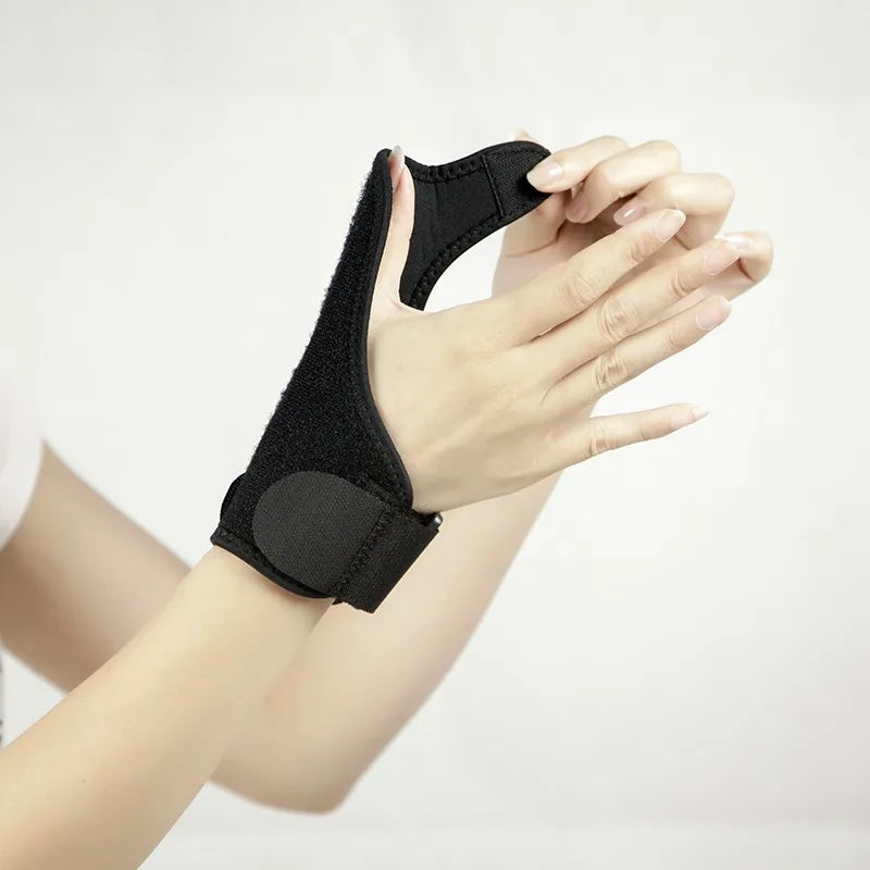 Thumb & Wrist Support Brace with Aluminum Splint | Knit Guard