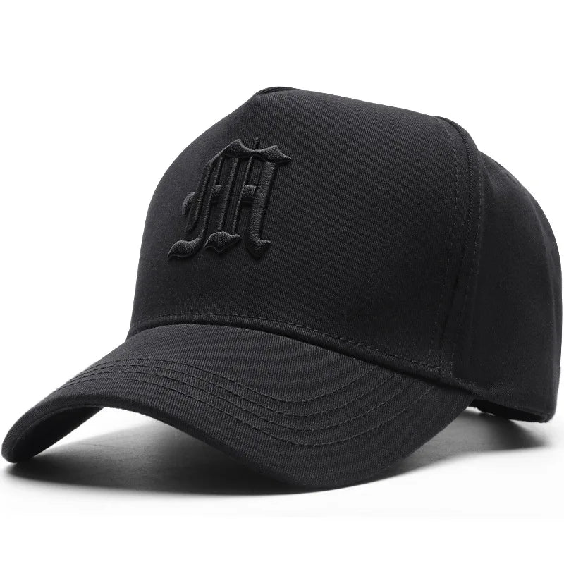 High Top Baseball Cap for Big Heads – Korean Style Knit Cap