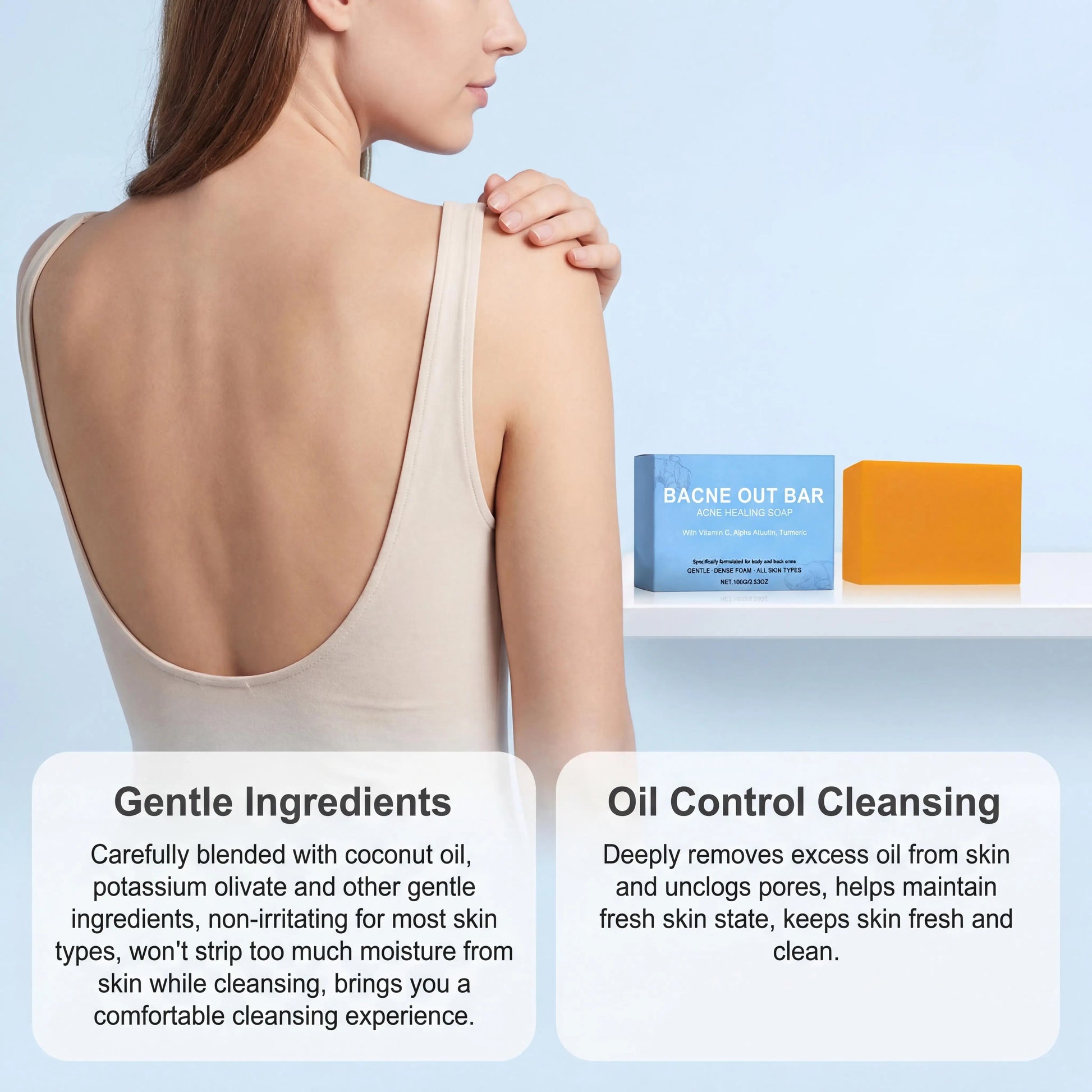 Turmeric Cleansing Soap Effectively Removes Body Acne Deep Cleansing Rich Foam Eliminates Body Odor Gently Exfoliates Body Soap Peaceful Pleasures Health and Wellness