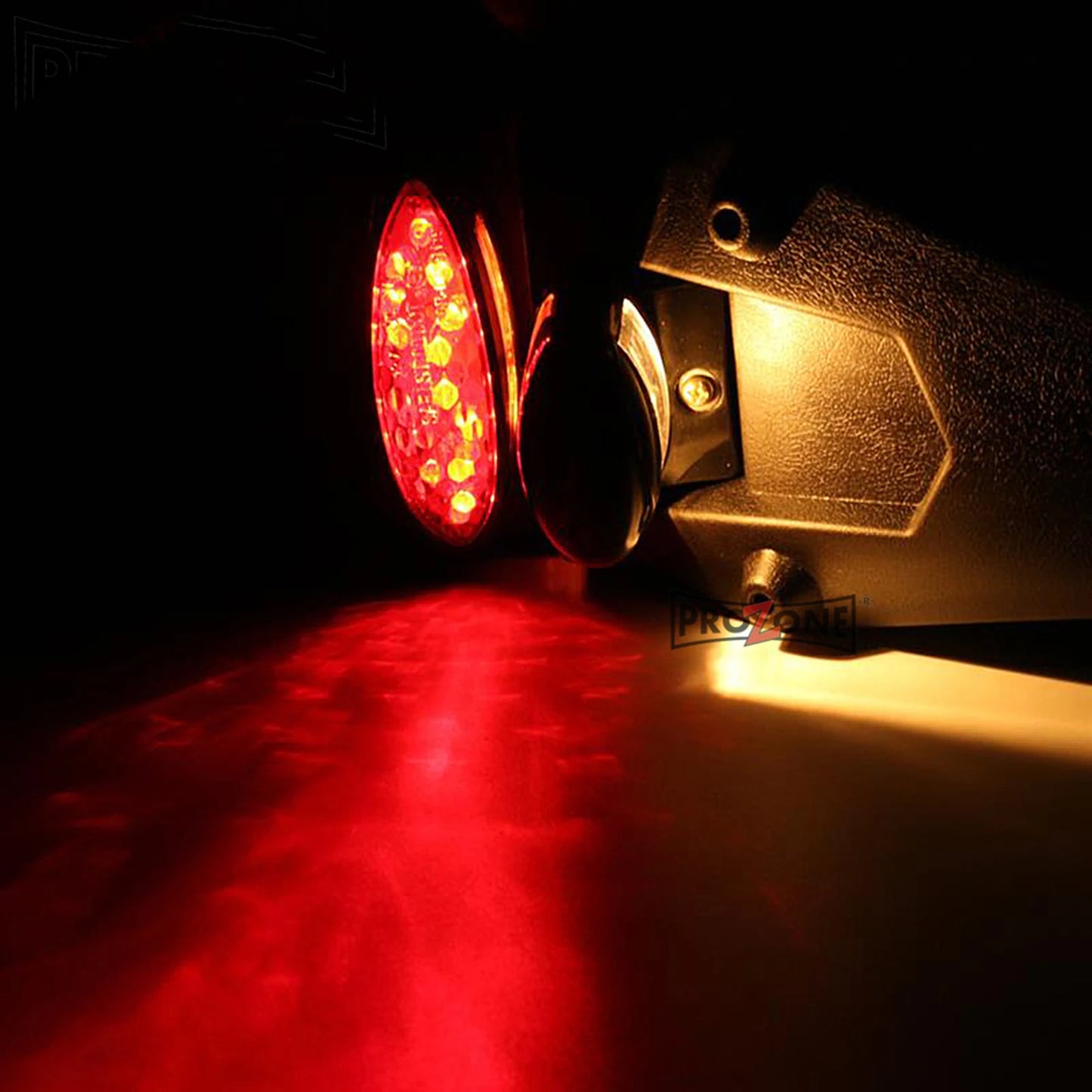 12V LED Motorcycle Fender Tail Light | Dirt Bike Brake Lamp