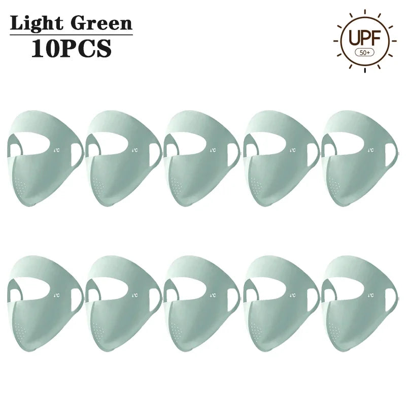 UV Full Face Mask – Breathable Sun Protection for Cycling & Travel