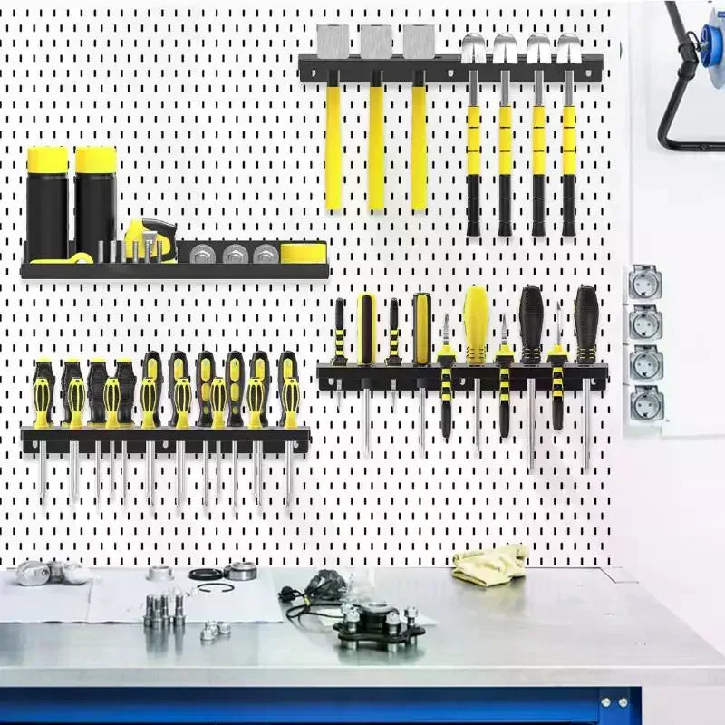 Metal Wall Mount Tool Organizer – Workshop Storage Rack
