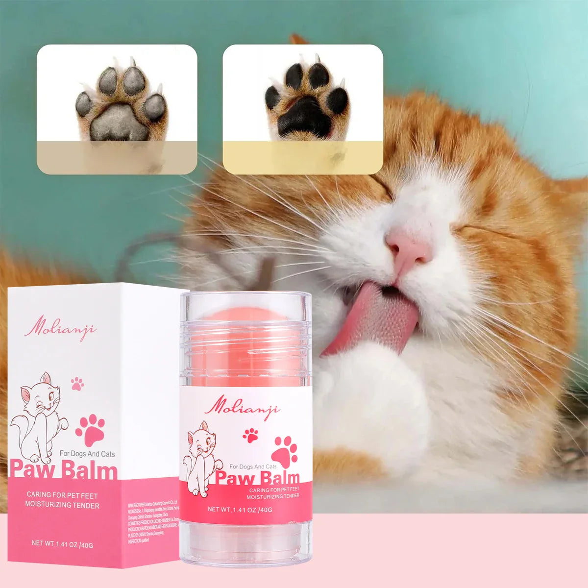 Pet Paw Cream – Deep Moisturizing Claw Care for Cats & Dogs