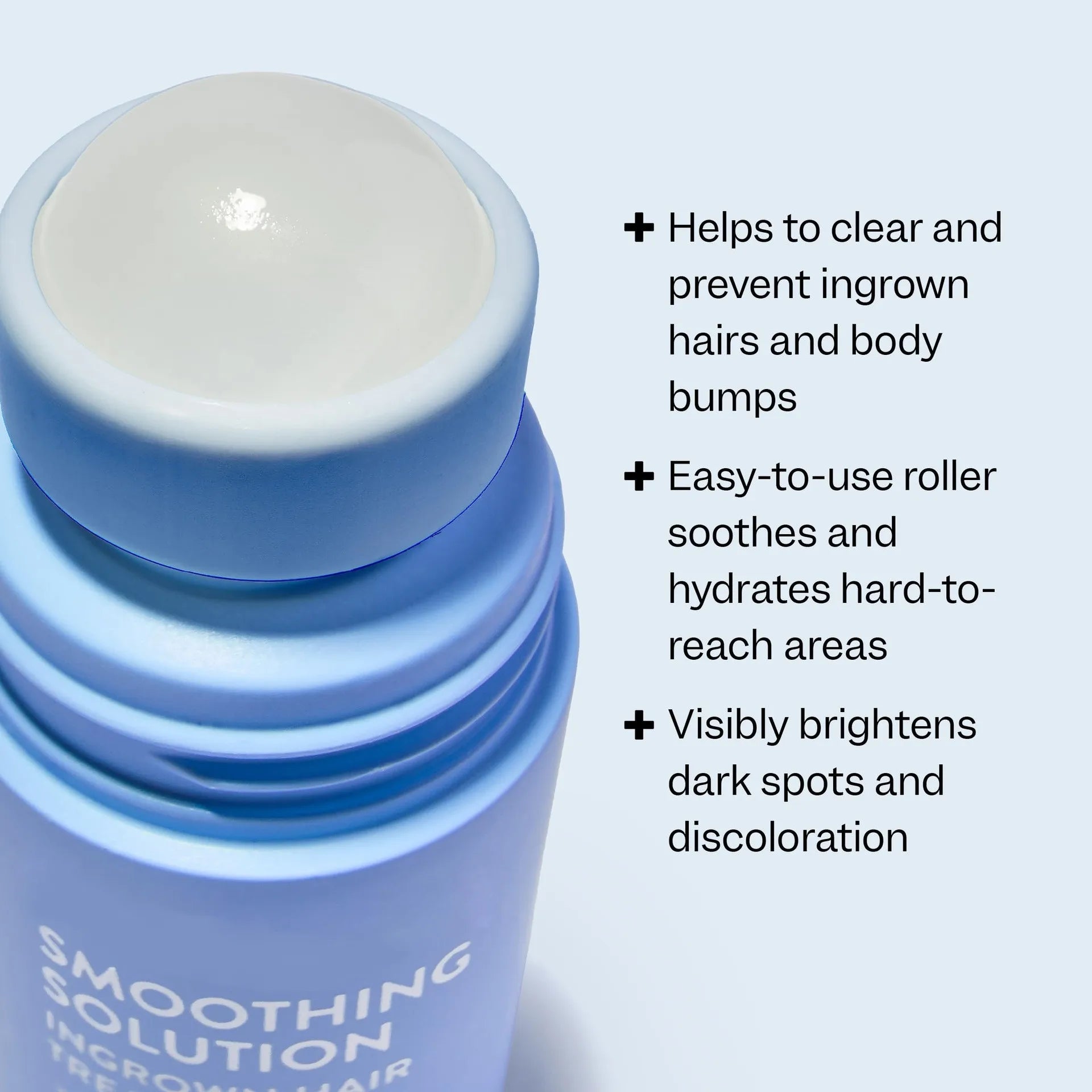 Smoothing Solution Hair Treatment (1.69 oz) - Smooth, Relieve, Soften Skin - 360 Roller - BHA, AHA, PHA, Niacinamide, Vegan Peaceful Pleasures Health and Wellness