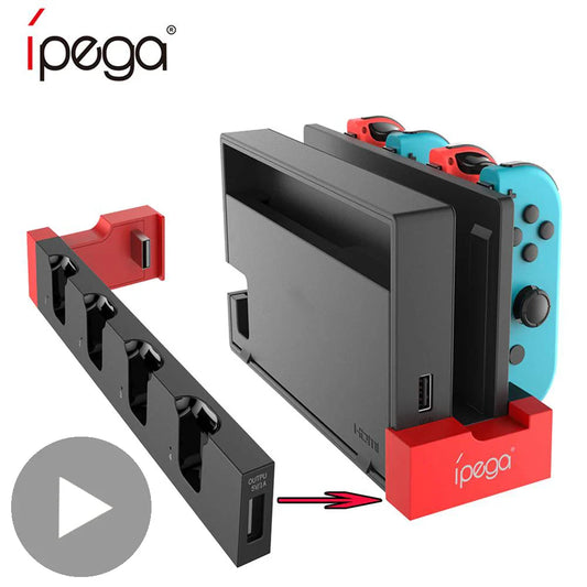 Nintendo Switch Joy-Con Charging Dock Station – 4 or 6 Slots Controller Charging Dock Oasis Select