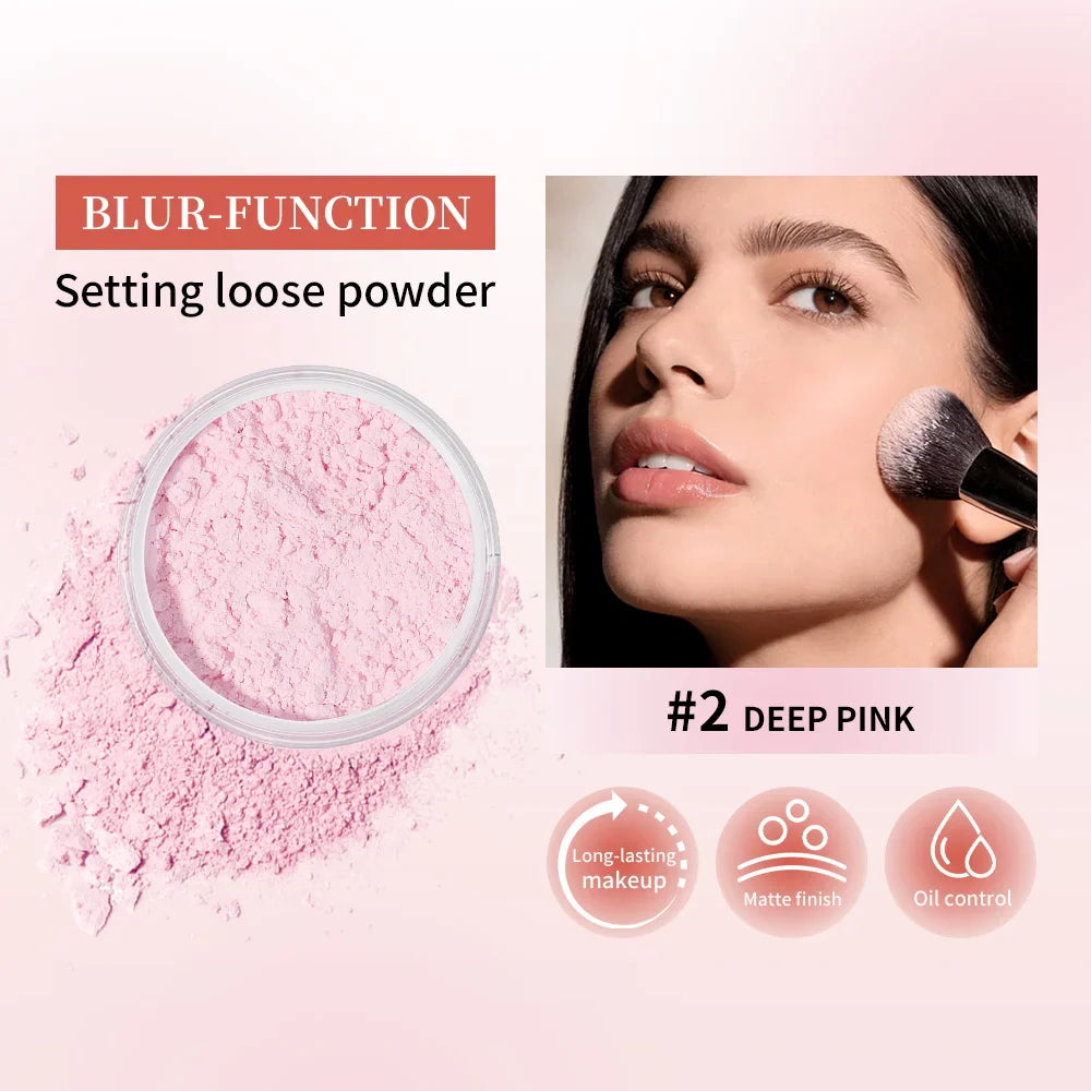 Baked Loose Setting Powder – Matte, Oil Control & Waterproof