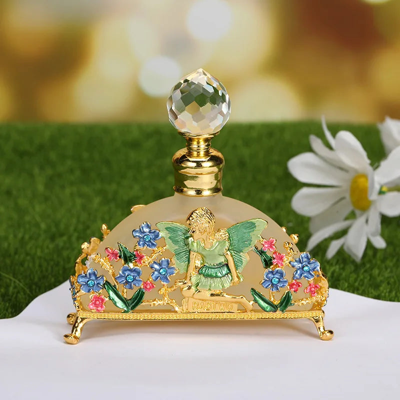 Creative and fashionable 20ML flower fairy angel essential oil perfume empty sub bottle Peaceful Pleasures Health and Wellness modelA