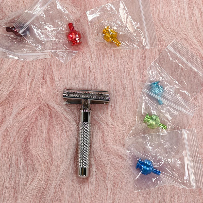 2026 Hot Sale！Yaqi High Quality Slant 37 Stainless Steel Professional Safety Razor Boyfriend's Gift Peaceful Pleasures Health and Wellness