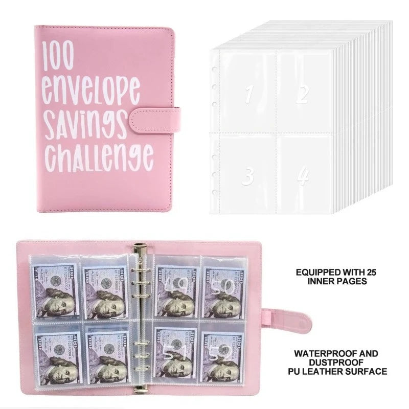 Star Chasing Collection Card Book: Save, Savings, Challenges - Loose-Leaf Binder with Budget Binder and Cash Envelopes Money Org Peaceful Pleasures Health and Wellness