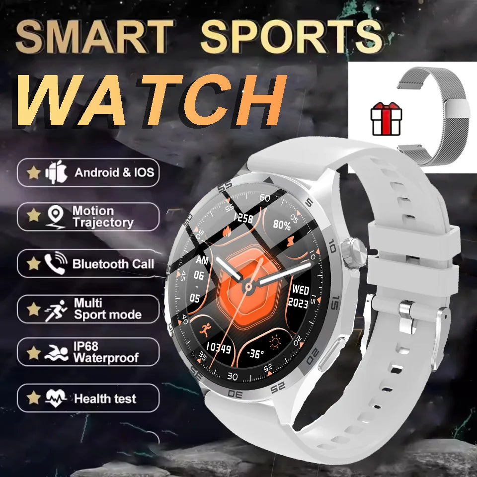 2025 New Smart Watch Men Women Multi-Sport Mode HD Amoled 1.50 Inch SmartWatch Bluetooth Calling Call Life-Waterproof Watch Peaceful Pleasures Health and Wellness Wh22Milan