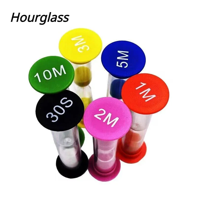 Sand Meter 30 Seconds Hourglass 1 Minute Clock Watch 2 Minutes Decoration Home Offers and Free Shipping Home Clearance Plastic Peaceful Pleasures Health and Wellness