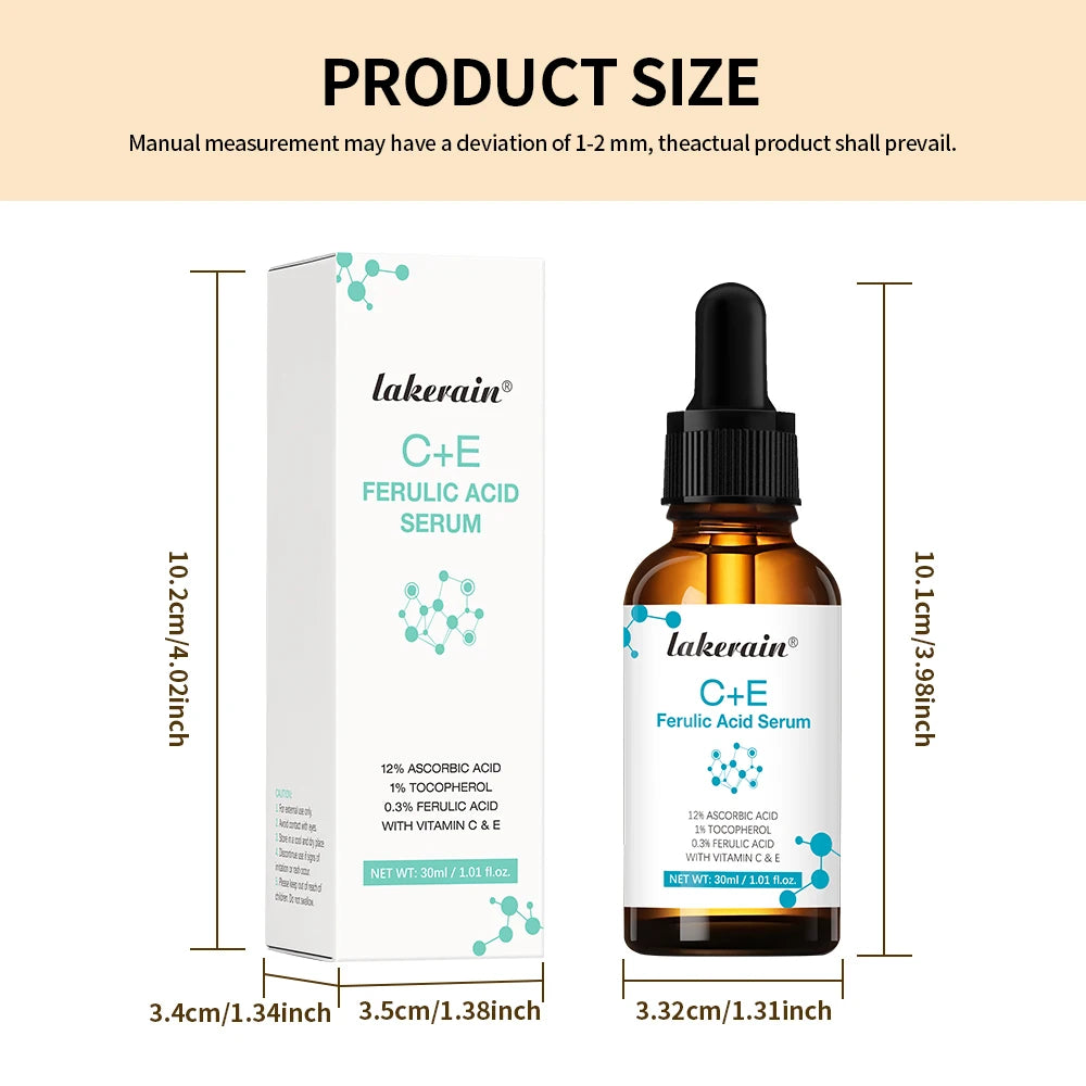 Vitamin C Face Serum with Ferulic Acid & Vitamin E | Anti-Aging