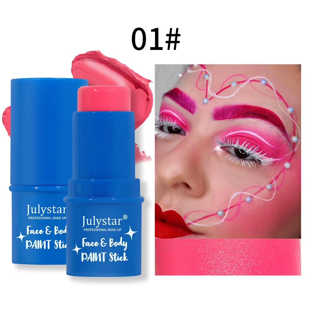 8-Color Halloween Face & Body Paint Kit – Kids & Adults