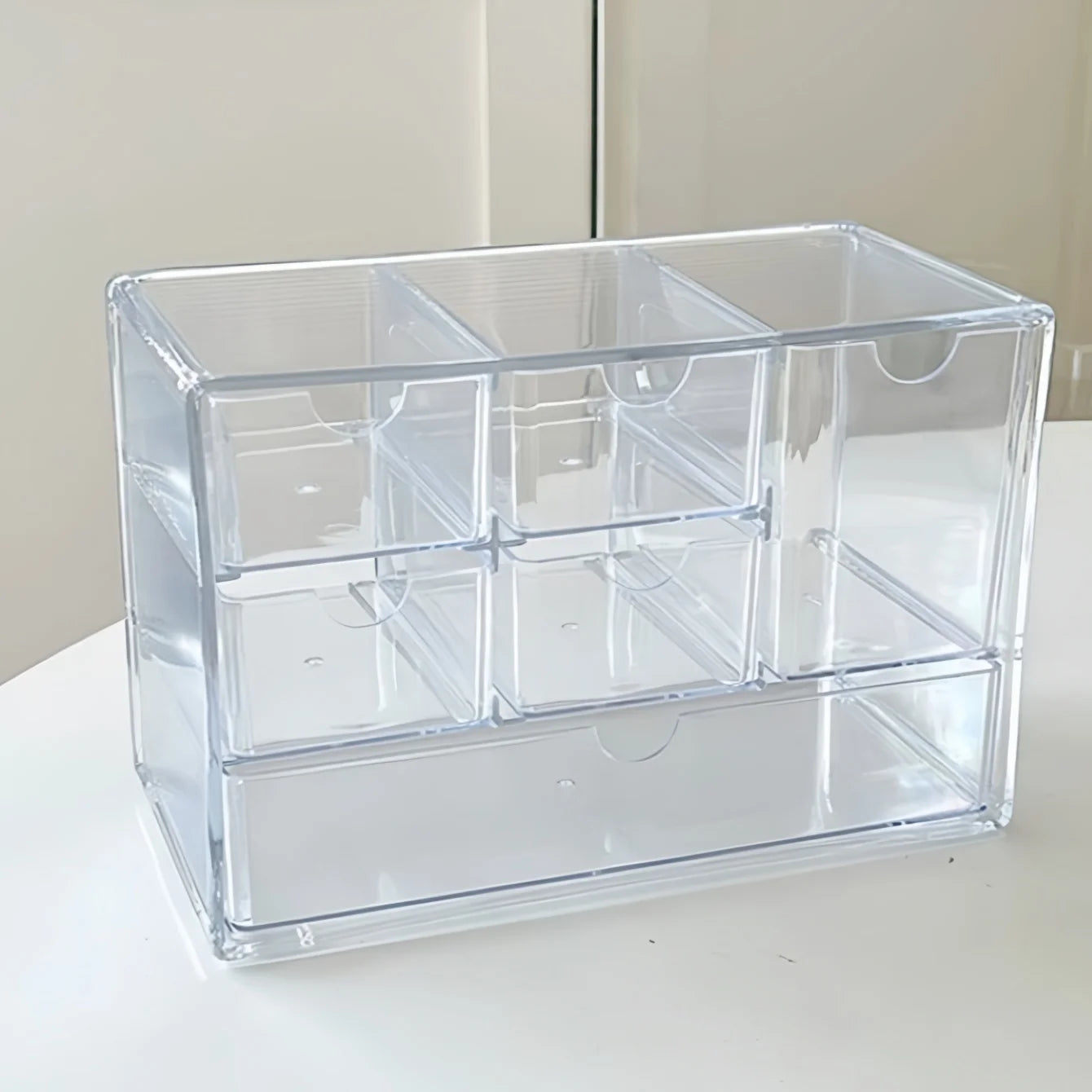 Acrylic Makeup Organizer with 6 Drawers | Vanity & Bathroom