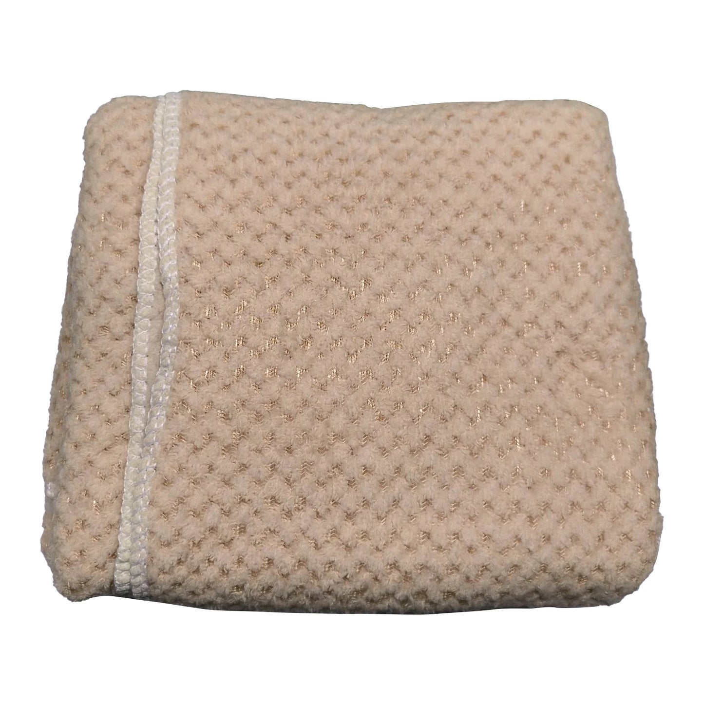 Super Absorbent Hair Towel Ultra Soft Hair Towel Wrap with Elastic Loop for Curly Hair Long & Short Hair Peaceful Pleasures Health and Wellness Khaki