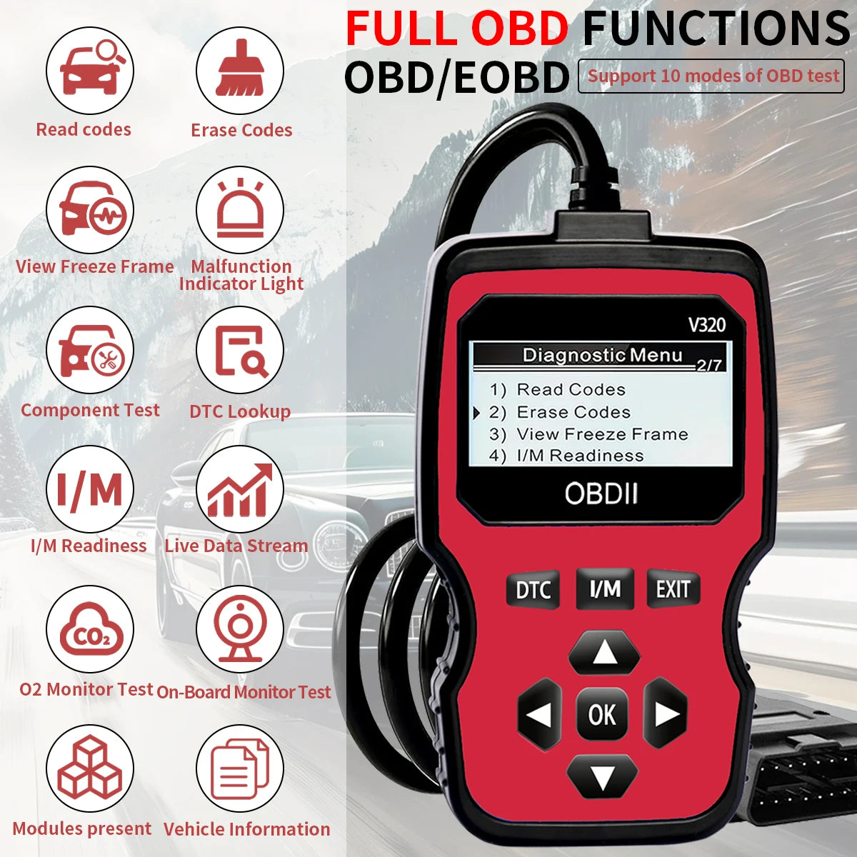 OBD2 Scanner – Engine Fault Code Reader & Real-Time Data Peaceful Pleasures Health and Wellness