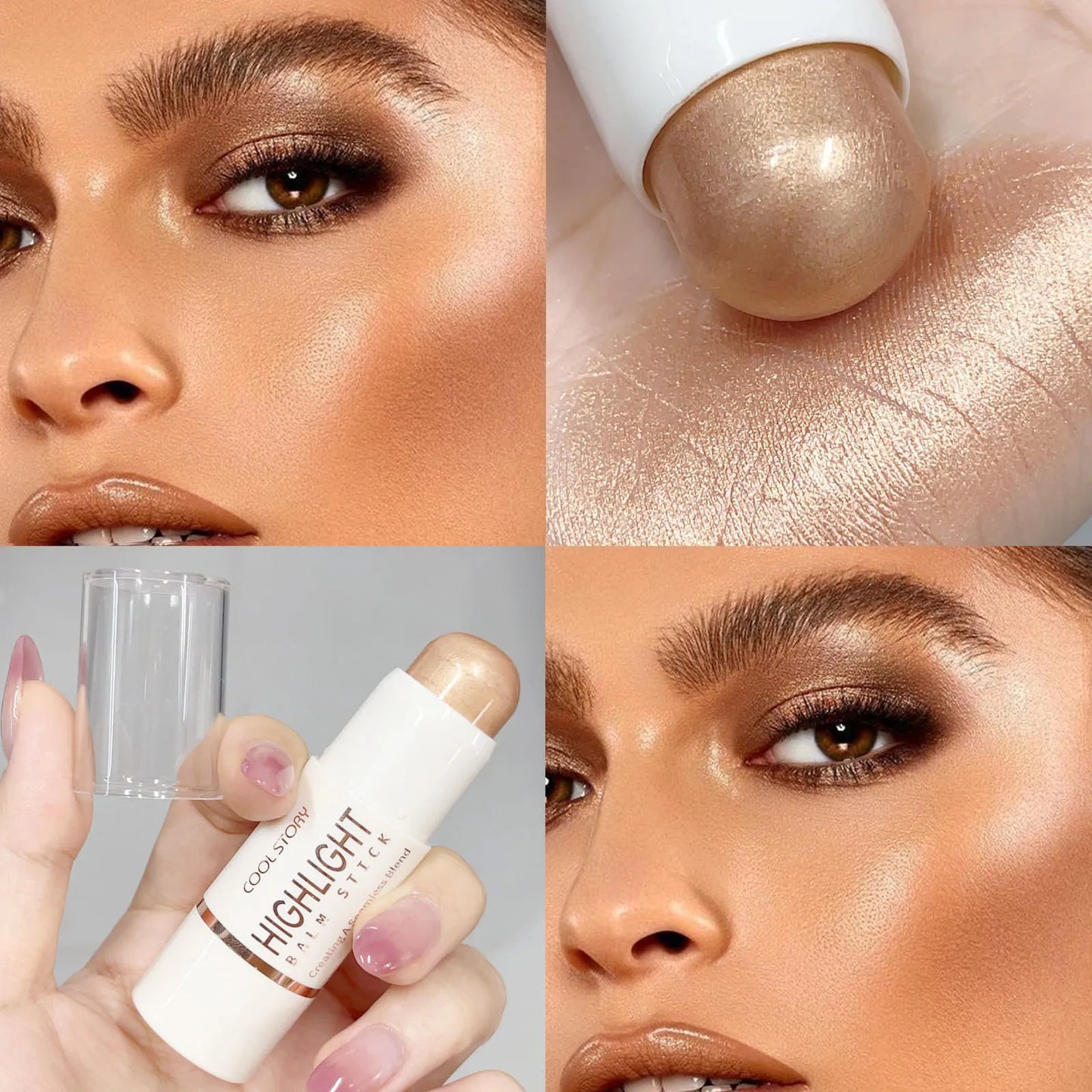 Contour Bronzer & Shimmer Highlighter Stick | Blush Bar