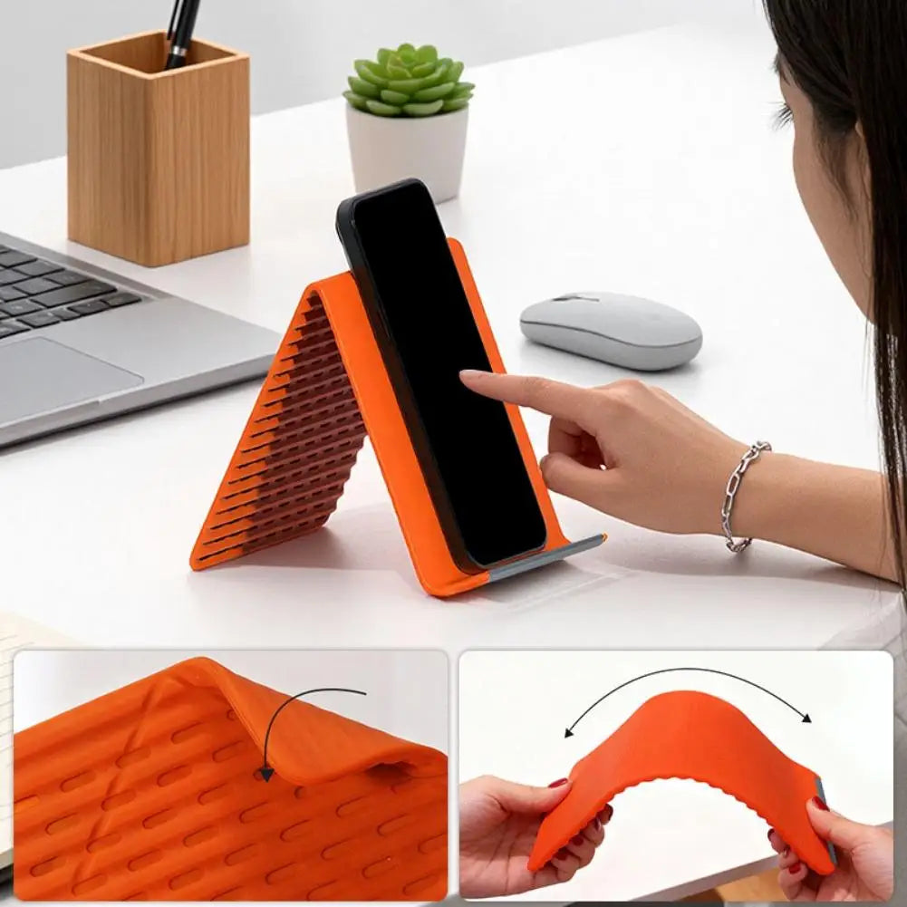 Foldable Silicone Phone & Tablet Stand | Universal Laptop Stand