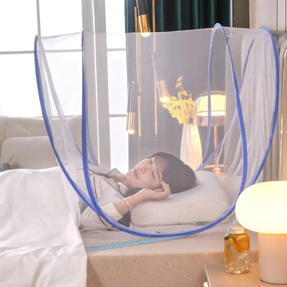 Portable Folding Travel Mosquito Net – Single Bed Bug Net
