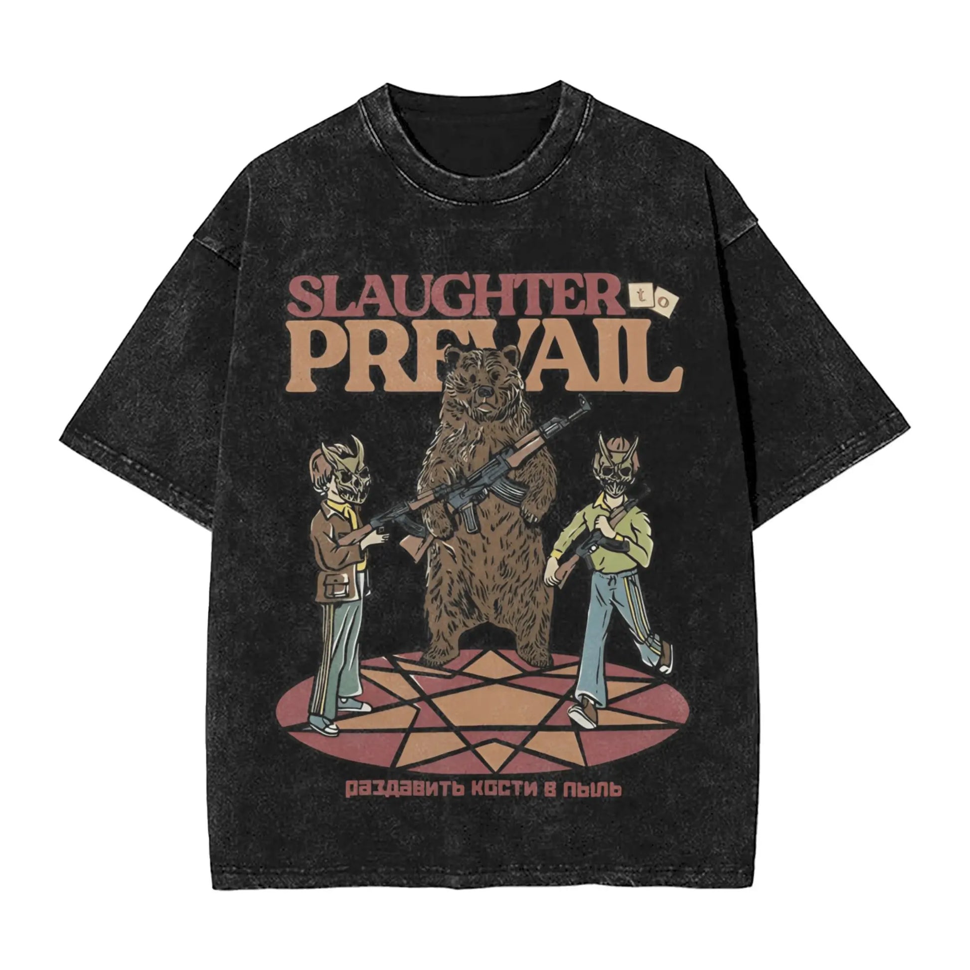 Slaughter to Prevail T Shirt Men's Cotton Unique T-Shirt Round Neck Tee Shirt Short Sleeve Tops Printed Peaceful Pleasures Health and Wellness 2 M