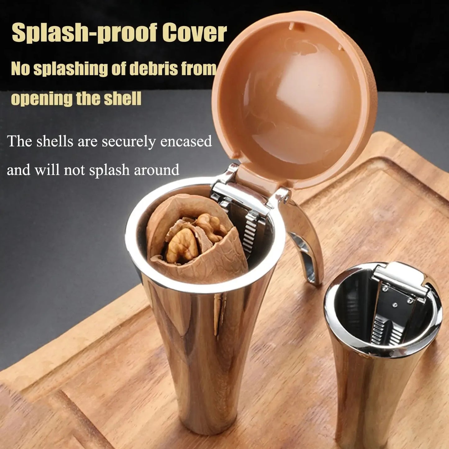 Multifunctional Walnut Clip Crack Almond Walnut Hazel Filbert Nut Kitchen Nutcracker Clip Hazelnut Crack Kitchen Tools Peaceful Pleasures Health and Wellness