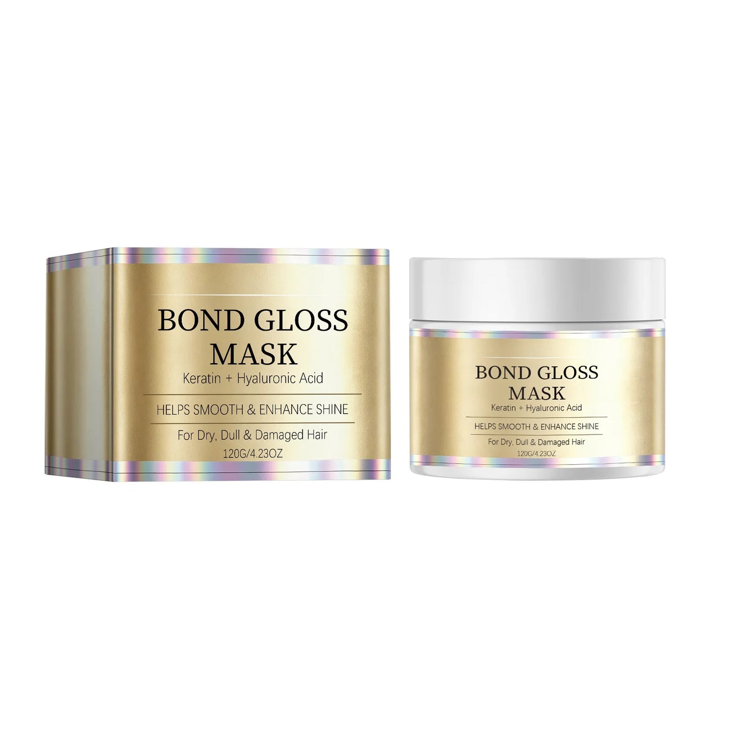 Bond Gloss Mask – Repair & Shine for Dry, Damaged Hair