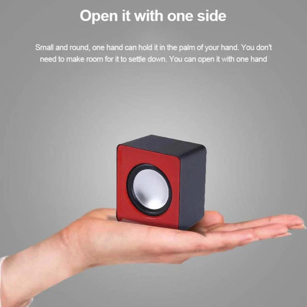AyeBeau Mini USB Computer Speakers – 2.0 Stereo Desktop PC