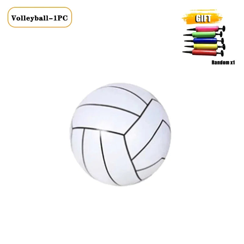 Inflatable Sports Balls Set – Football Basketball Baseball Party