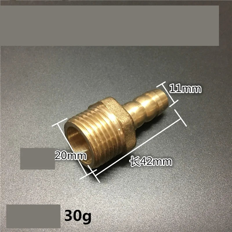 Brass Hose Barb Fitting 4–19mm x 1/2" BSP Female Thread Adapter