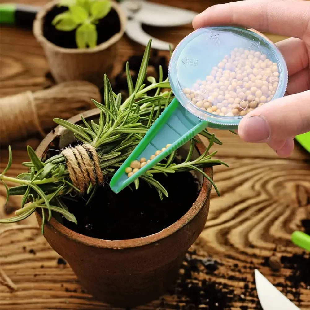 Plant Seed Sower Plant Seeder Garden Multifunction Seeding Dispenser Tools Adapting to Various Sizes of Seeds Peaceful Pleasures Health and Wellness