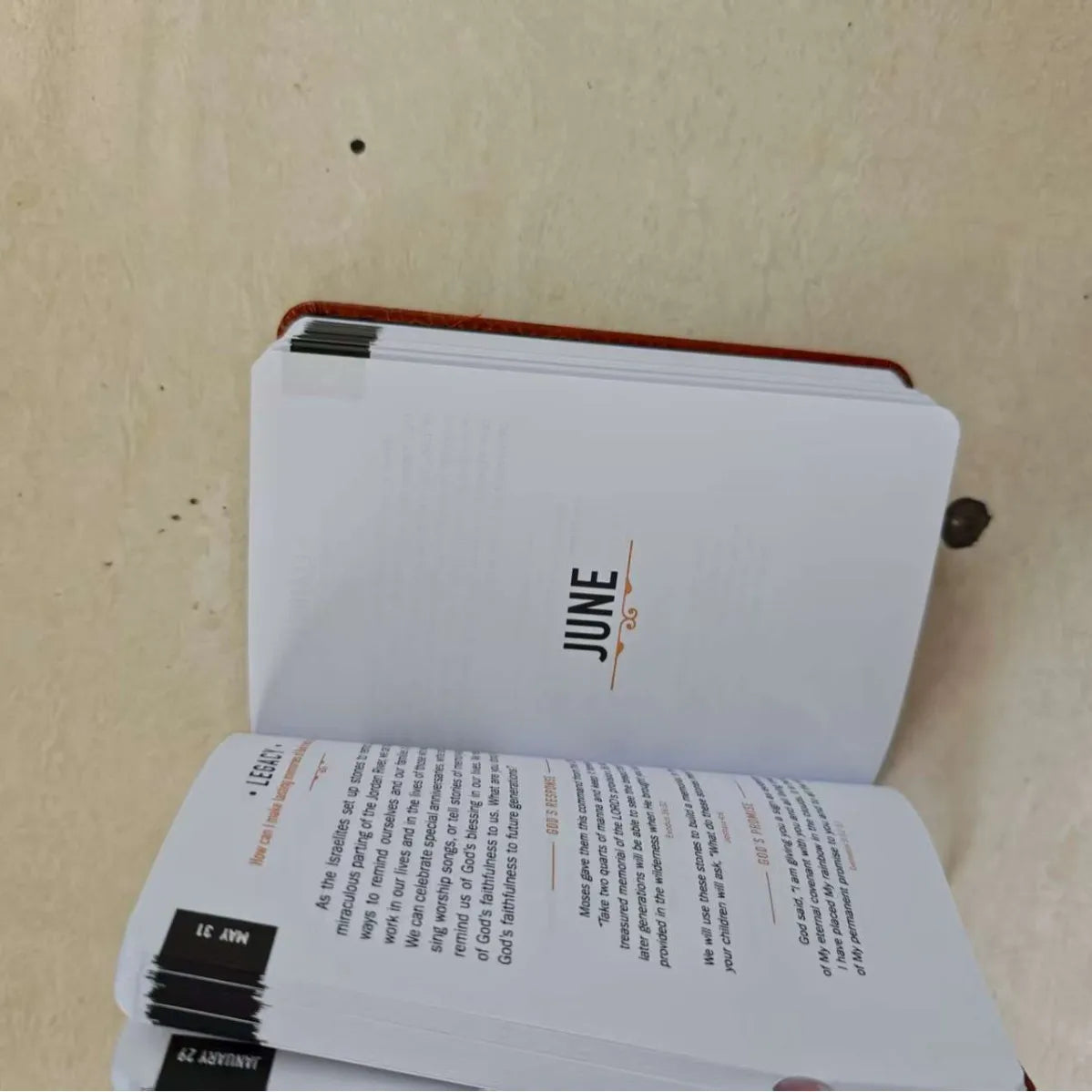 Bview Art One Minute God Men 365 Daily Devotions Brown Leather