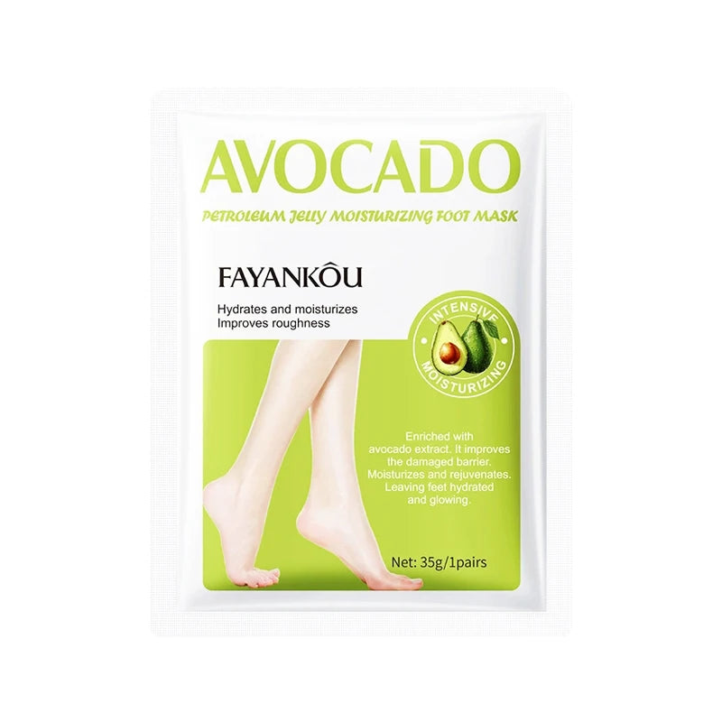 Avocado Exfoliating Foot Mask – Dead Skin Remover & Moisturizer