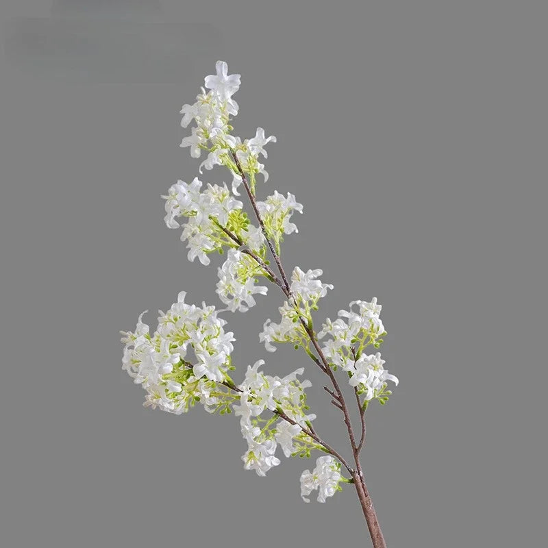 Silk Artificial Lilac Flower Branch 73cm – Faux Murraya Décor