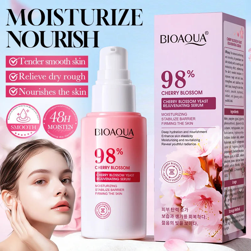 BIOAQUA Sakura Face Serum – Anti-Aging & Whitening Essence