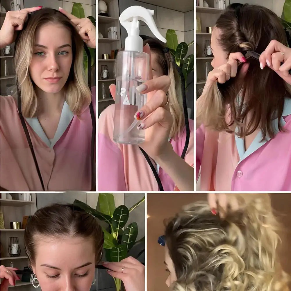 Heatless Curling Rod Headband | Silk Overnight Hair Curler