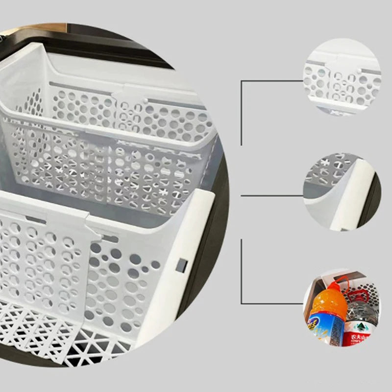 Expandable Chest Freezer Basket – Heavy Duty ABS Organizer