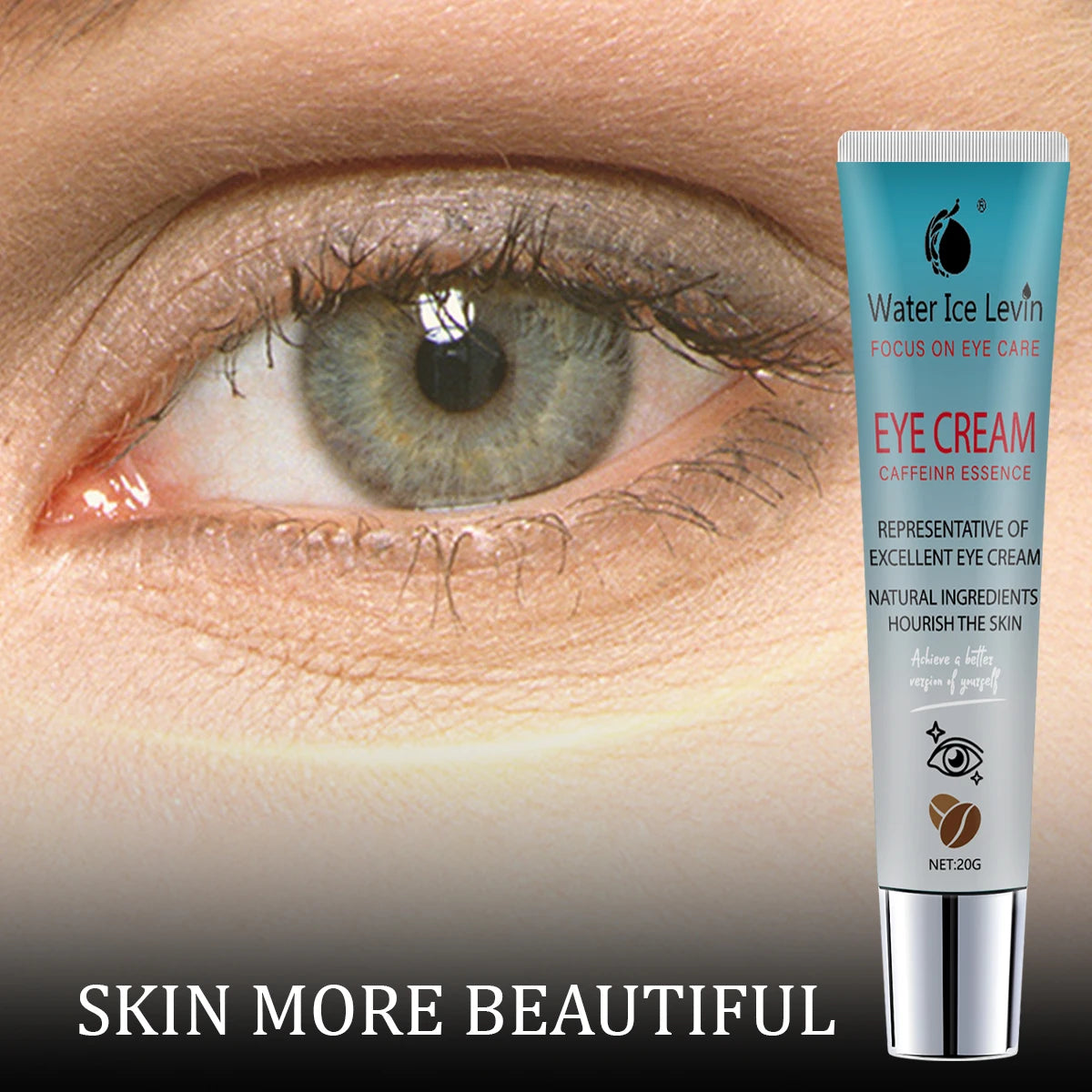 Water Ice Levin Brightening Eye Cream | Natural Moisturizing Eye Cream Peaceful Pleasures Health and Wellness