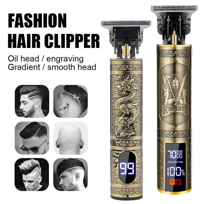 XMSJ T9 Professional Hair Clipper & Beard Trimmer for Men