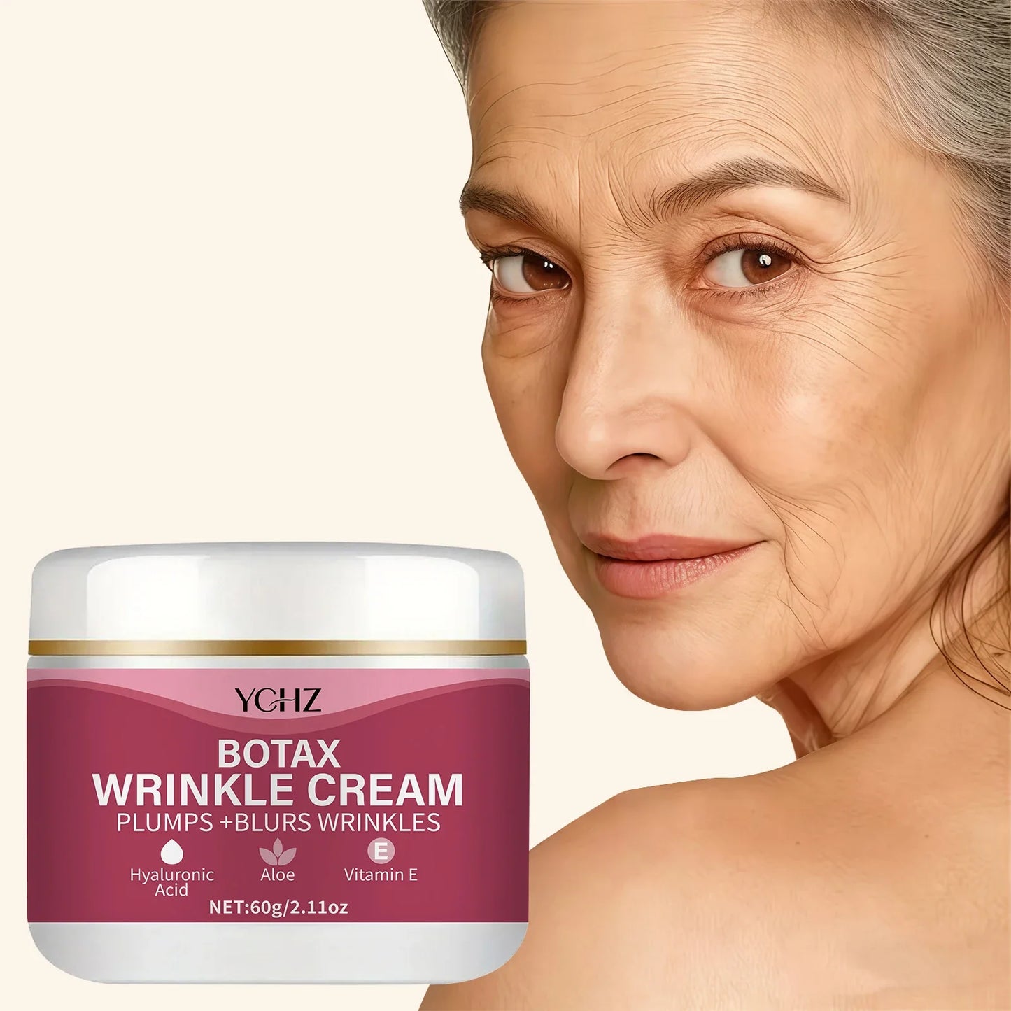 Collagen Face Cream with Aloe Vera & Niacinamide – 60g