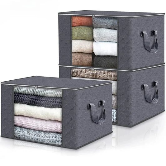Quilt storage bag, clothing sorting bag, moving and organizing household bedding storage box, supplies Peaceful Pleasures Health and Wellness