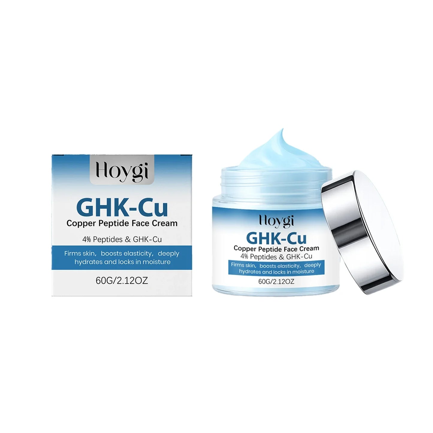 GHK-Cu Copper Peptide Face Cream 60g – Firm & Deep Hydration
