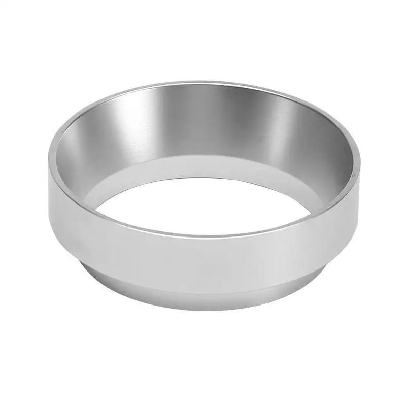 Magnetic Coffee Dosing Ring 51/53/58mm | Anti-Splash Portafilter Coffee Dosing Ring Peaceful Pleasures Health and Wellness Silver 53mm