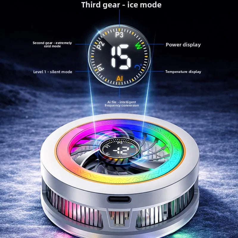 15w cell phone cooler radiator fan magnetic cell phone game cooler phone gaming phone cooler electric portable fridge cooling Peaceful Pleasures Health and Wellness