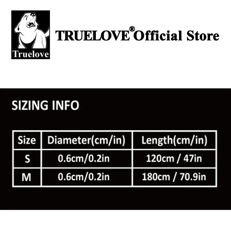 Truelove-Floral Printing Pet Leash Neoprene-Padded Handle Leash Small Medium Dog Safety Enjoyable Walking Experience TLL25761 Peaceful Pleasures Health and Wellness